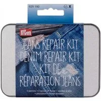 Prym Stoff - Jeans Repair-Kit - Reparatur-Set einfache Jeans-Flicken