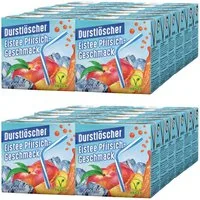 DURSTLOESCHER Softgetränk, Durstlöscher Eistee Pfirsich Fruchtsaftgetränk 500ml 24er Pack