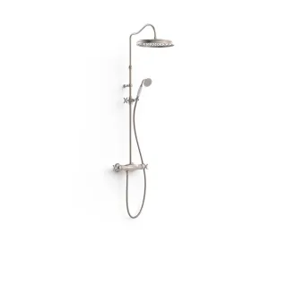 Tres Thermostat Aufputz Duschsystem Mit Umstellungsschalter im Griff integriert. , 24219503AC 24219503AC