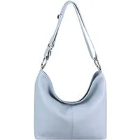ITALYSHOP24 Shopper Made in Italy Damen Leder Tasche Schultertasche, als Handtasche, Umhängetasche, CrossOver tragbar