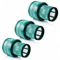 MidGard Saugfilter Ersatz-Filter für Dyson V12 Detect Slim Absolute Ersatzfilter (3 St), Ersatz-Filter für Dyson V12 Detect Slim Absolute Ersatzfilter
