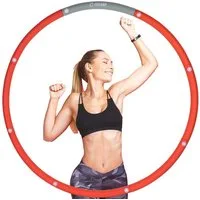 Fitleap Hula-Hoop-Reifen Fitness und Massage, Hula Hoop Reifen für Erwachsene und Kinder, 8 Se…