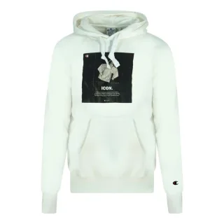 Champion - Kapuzenpullover für Herren, Logo (Weiß)