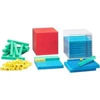 Wissner® aktiv lernen Lernspielzeug Rechensystemsatz 1000er-Zahlenraum (132 Teile), Mathe RE-Plastic®, RE-Plastic®
