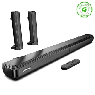 [EU/US/UK Direct] Refurbished ULTIMEA Apollo S40 2.0 Channel bluetooth Soundbar 2 Tweeters+2 Woofers Deep Bass 6EQ Mode
