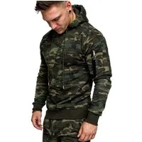 REPUBLIX Kapuzenpullover AIDEN Herren Cargo Hoodie Sweatshirt Pullover