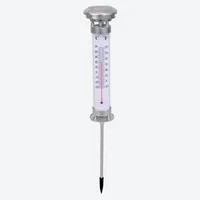 Spectrum Gartenthermometer Thermometer mit Solarbeleuchtung 58,5 cm, 1-tlg.