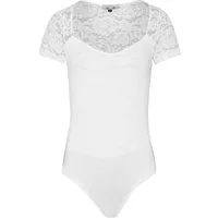 Hangowear Blusenbody Blusenbody - FRANCESCA KA - offweiß, schwarz