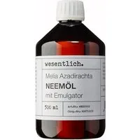 wesentlich. Gartenpflege-Set Neemöl mit Emulgator 500ml - fertig Gemischt für