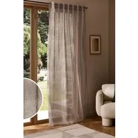 Next Gardine Transparente, ungefütterte Voile-Bahnenvorhänge (1 St), verdeckte Schlaufen, transparent