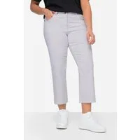 Angel of Style Regular-fit-Jeans 7/8-Jeans Claire Stretchkomfort geschnittener Saum