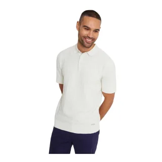 Threadbare - "Halliwell" Poloshirt für Herren, kurzärmlig (Ecru)