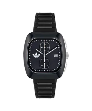 Adidas Originals Retro Wave Two Chrono Unisex Schwarze Uhr AOSY24533