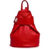 Caspar Cityrucksack Mittelgroßer Damen Rucksack aus Leder - CLASSIC LINE - Modell No.789