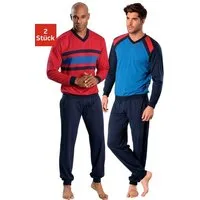 le jogger® Pyjama (Packung, 4 tlg., 2 Stück) in langer Form