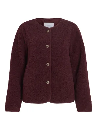 VILA - VIADA TEDDY JACKET - NOOS Port Royale - Gr. - 42