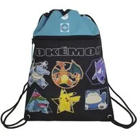 POKÉMON Turnbeutel 43 × 34 × 1 cm Sportbeutel Kinder mit Kordelzug für Schule (1-tlg)
