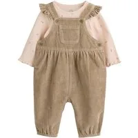 Next Body & Hose Baby Cord-Latzhose und Bodysuit im 2er-Set (2-tlg)