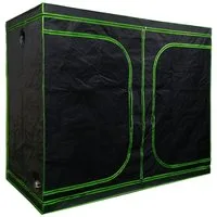 Kingpower Gewächshaus Grow Box Gewächshaus Zuchtzelt Growschrank Zuchtschrank 240x120x200 cm