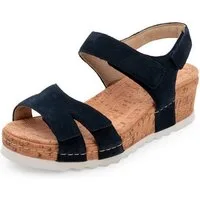 vitaform Damen Sandaletten Veloursleder Sandalette