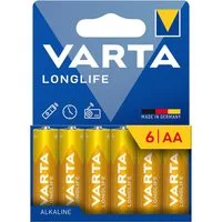VARTA LR6 AA-Alkalibatterie, 1,5 V Batterie, LR6, VARTA-Typ: 04106