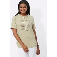 Witt Sweater Stehkragen-Shirt Kurzarm