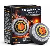 OwnWheel LED-Warndreieck V16 EU – IDADA 21020060 Notlicht – Warndreieck