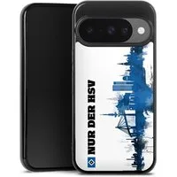 DeinDesign Handyhülle HSV Offizielles Lizenzprodukt Bundesliga Silhouette - Nur der HSV, Google Pixel 10 Pro Silikon Hülle Bumper Case Handy Schutzhülle