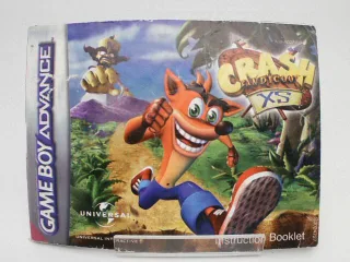 Crash Bandicoot XS [Game Boy Advance] Anleitung