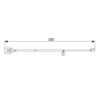 Bosch Warnkontakt f?r Bremsbel?ge Audi Q7 Porsche Cayenne VW Touareg 1987473013