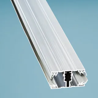 Hochwertiges Aluminium Mittel Verlegeprofil | Breite 60 mm | für 16 mm Stegplatten
