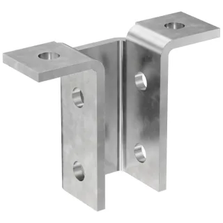 Fischer Mehrdimensionaler Winkel FUF 8T feuerverzinkt - 537590