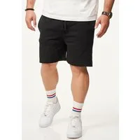BEHYPE STUDIOS Sweatshorts im lockeren Relaxed-Fit aus 100% Baumwolle für Herren Kurze Hose Sporthose Sommershorts mit elastischem Gummibund
