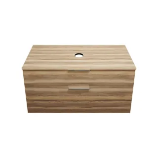 Burgbad Waschtischunterschrank Eqio 619x1200x550 Frassino Dekor Cappuccino, WXXH120F3437 WXXH120F3437