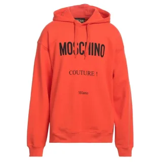 Orangefarbener Hoodie Von Moschino Couture Milano