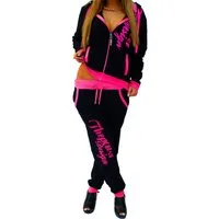 RMK Jogginganzug Damen Sportanzug The Power Design (Set), Trainingsanzug Freizeitanzug Fitness mit Kapuze