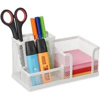 relaxdays Organizer Schreibtisch-Organizer mit 3 Fächern