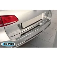 RECAMBO Ladekantenschutz für VW PASSAT B7 VARIANT + ALLTRACK, 2010-2014 Stoßstangenschutz, V2A rostfrei, Exklusive Optik, praktischer Schutz & perfekte Passform