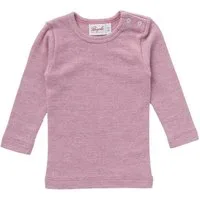People Wear Organic Langarmshirt aus Baumwolle, Wolle und Seide, Baby Langarmshirt Bio Baumwolle, Bio Wolle