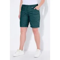Ulla Popken Funktionshose Cargo-Bermuda Komfortbund 4-Pocket-Schnitt