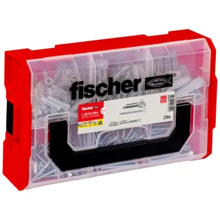 Fischer Dübelsortiment L-BOXX mini SX Plus + Schraube (210 Teile) - 532891