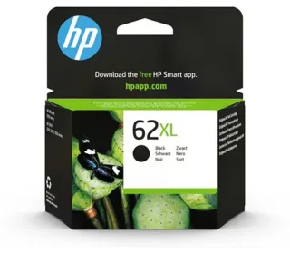 HP Ink/62XL Black Cartridge (Schwarz)