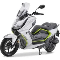Burnout Motorroller GT-X 125 ccm Arctic Neon, 125 ccm, 92 km/h, Euro 5+, Dashcam,7 Zoll Touchscreen,Navi,Keyless Go,verstellbares Windschild