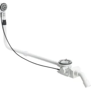 VitrA Ab-/Überlaufgarnitur G574956 Funktionseinheit, Kunststoff, weiß Ø 90 mm