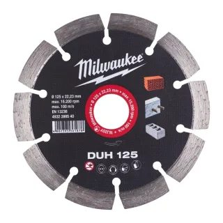 Milwaukee - DIAMANTTRENNSCHEIBE DUH125 - 4932399540