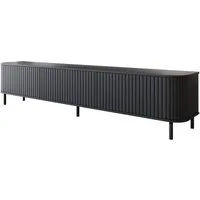 MOEBLINE Lowboard TV Schrank ZILLO 215N Schwarz