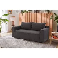 Jockenhöfer Gruppe Schlafsofa Ron, B: 185 cm, Liegefl. 82x200 cm, mit Bettfunktion & Bettkasten, Federkern