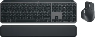Logitech MX Keys S Combo Graphite | 920-011606 | schwarz - Logi Bolt