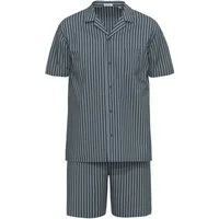Seidensticker schwarze Rose Pyjama Herren Schlafanzug kurz (Stück, 1 tlg)