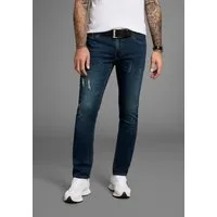 Bruno Banani Slim-fit-Jeans Grady schmale Beinweite, niedrige Leibhöhe, figurbetonte Silhouette